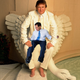 Illustration for article titled These Photoshops of Little Marco In a Giant Chair Are Brutal